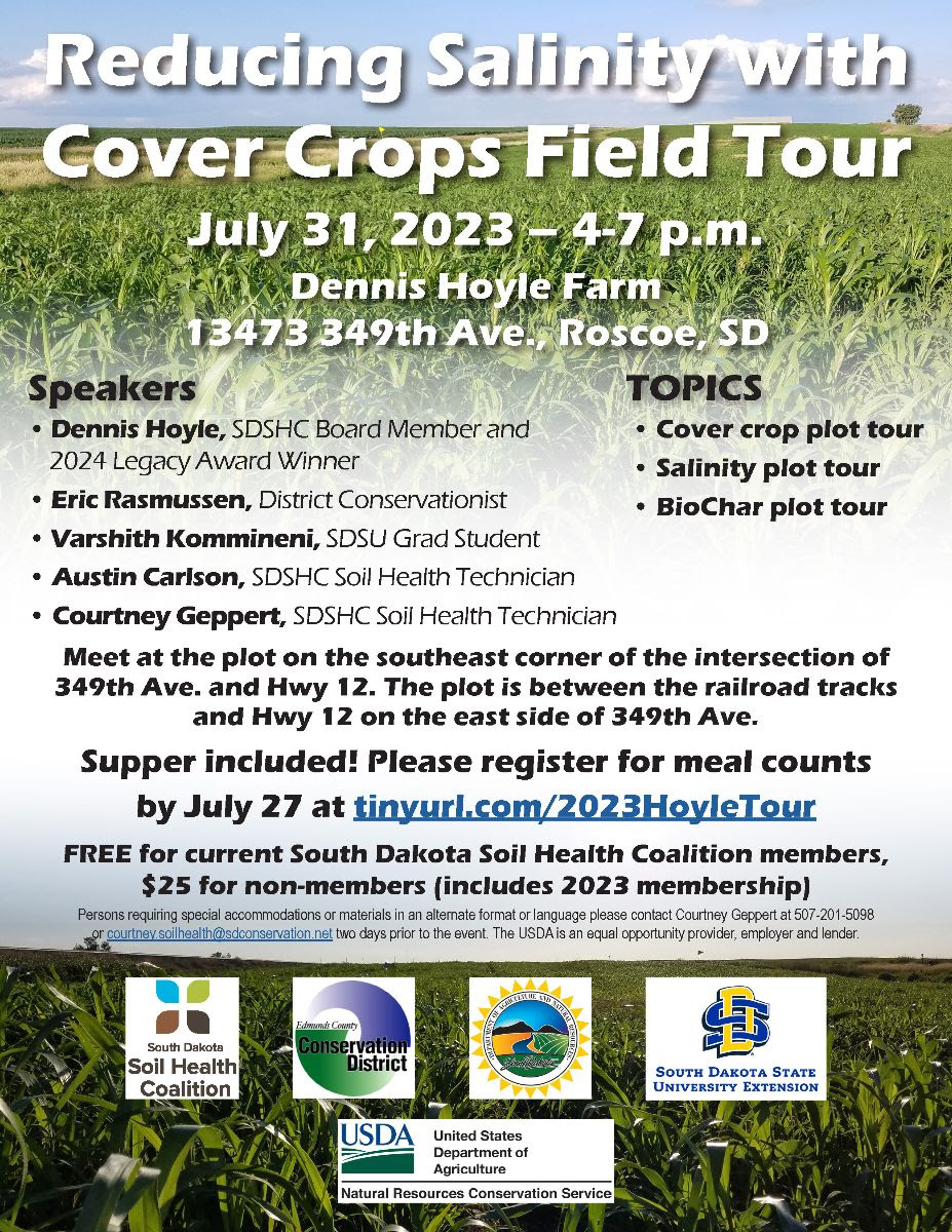 Reducing Salinity with Cover Crops Field Tour